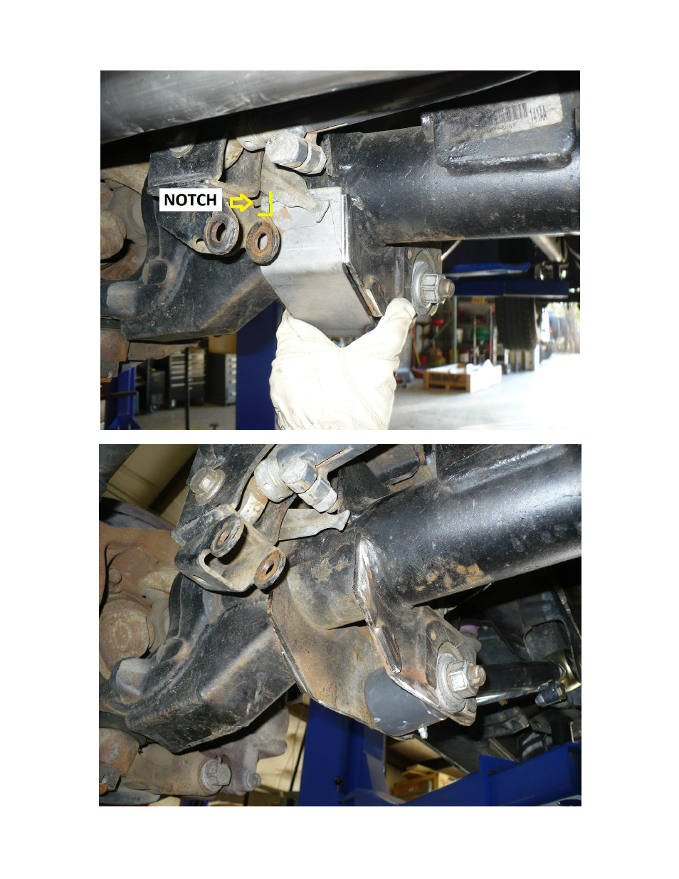 Synergy 8561-03 - Dodge AAM 9 1/4'' 03-13 Lower Control Arm Skid Plate User Manual | Page 4 / 7