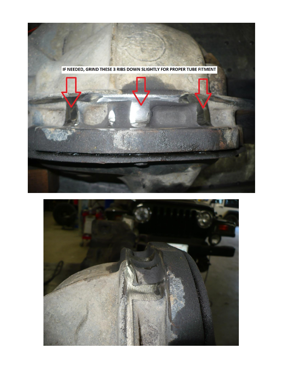 Synergy 8569-03 - Dodge 2003-2012 AAM 9-1/4 Front Axle Truss Kit User Manual | Page 3 / 8