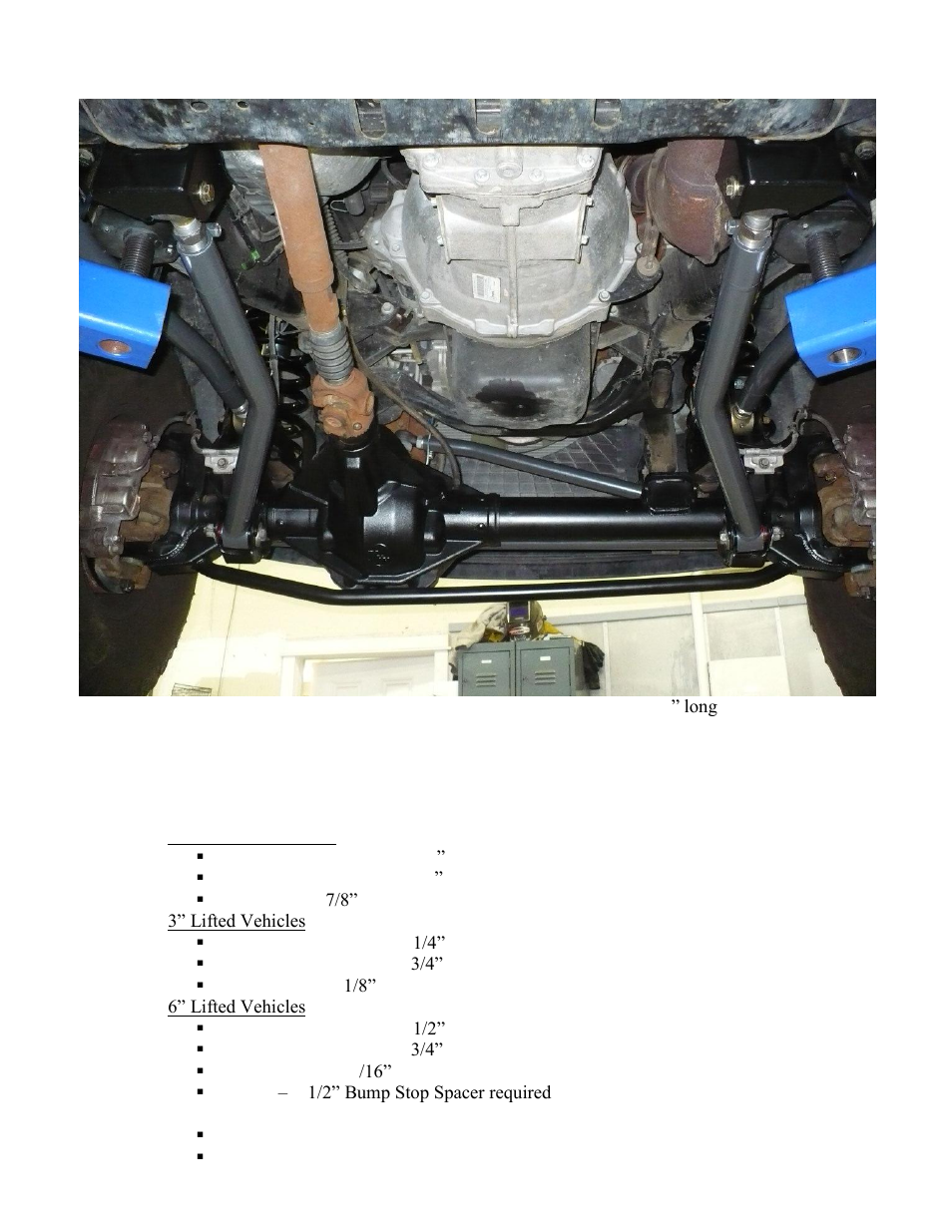 Synergy 8583-02/3 - Front Lower Control Long Arms for Dodge User Manual | Page 2 / 3