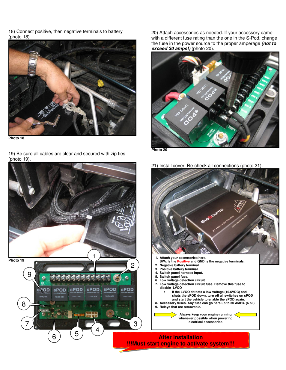 sPOD 1997-2002 Instructions Center Bracket User Manual | Page 5 / 5
