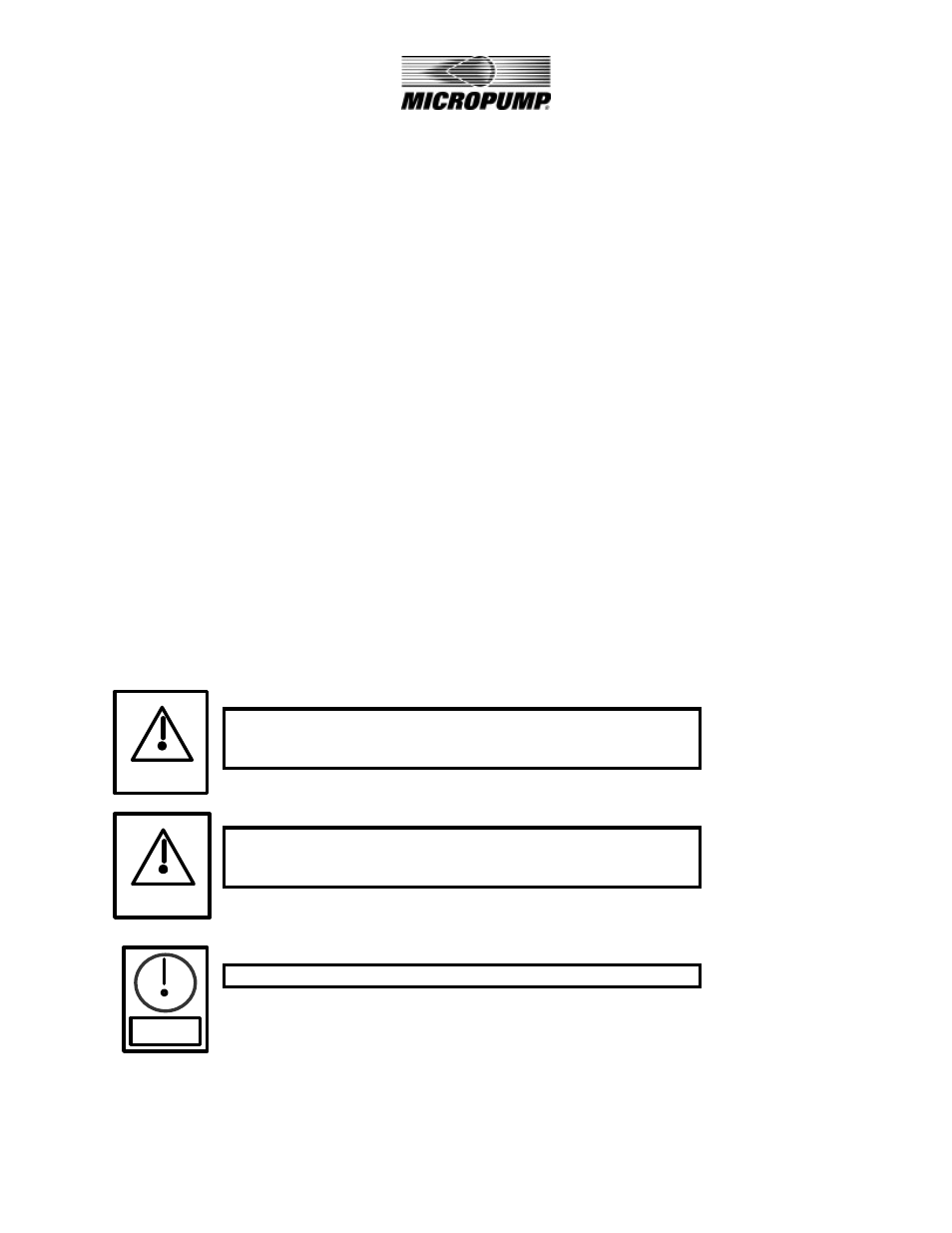 Micropump DB-380.B User Manual | Page 2 / 20
