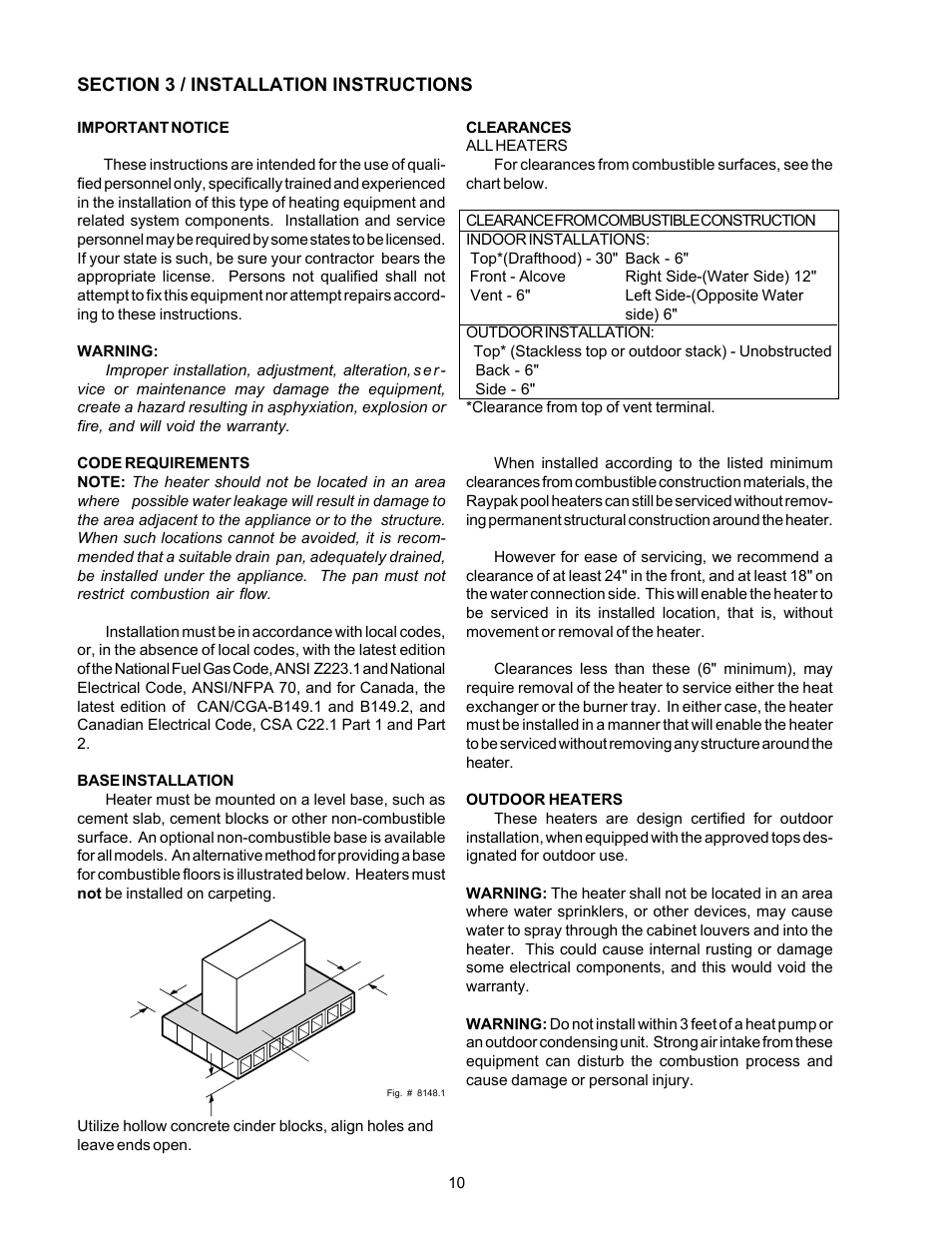 Aqua Products RP2100 User Manual | Page 10 / 43
