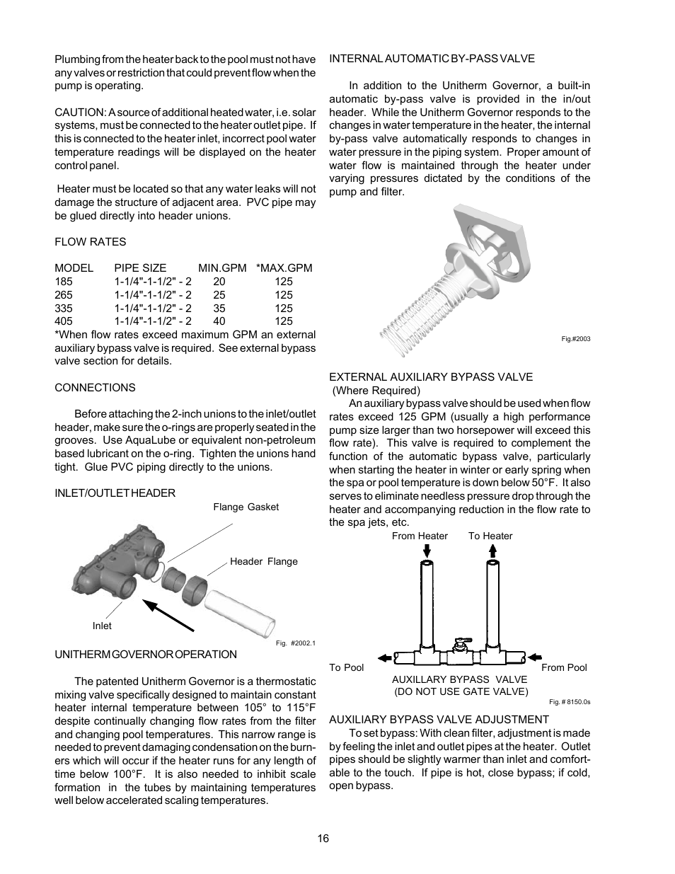 Aqua Products RP2100 User Manual | Page 16 / 43
