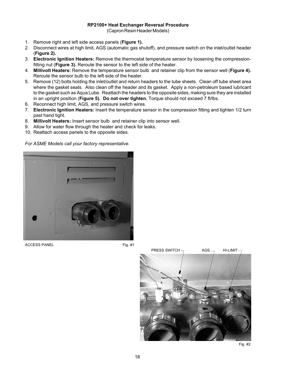 Aqua Products RP2100 User Manual | Page 18 / 43