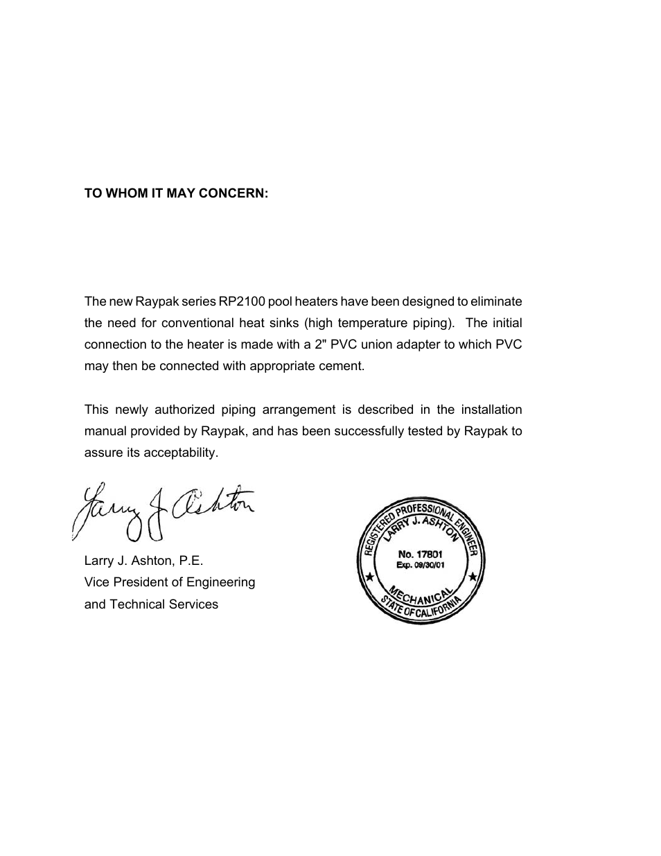 Aqua Products RP2100 User Manual | Page 2 / 43