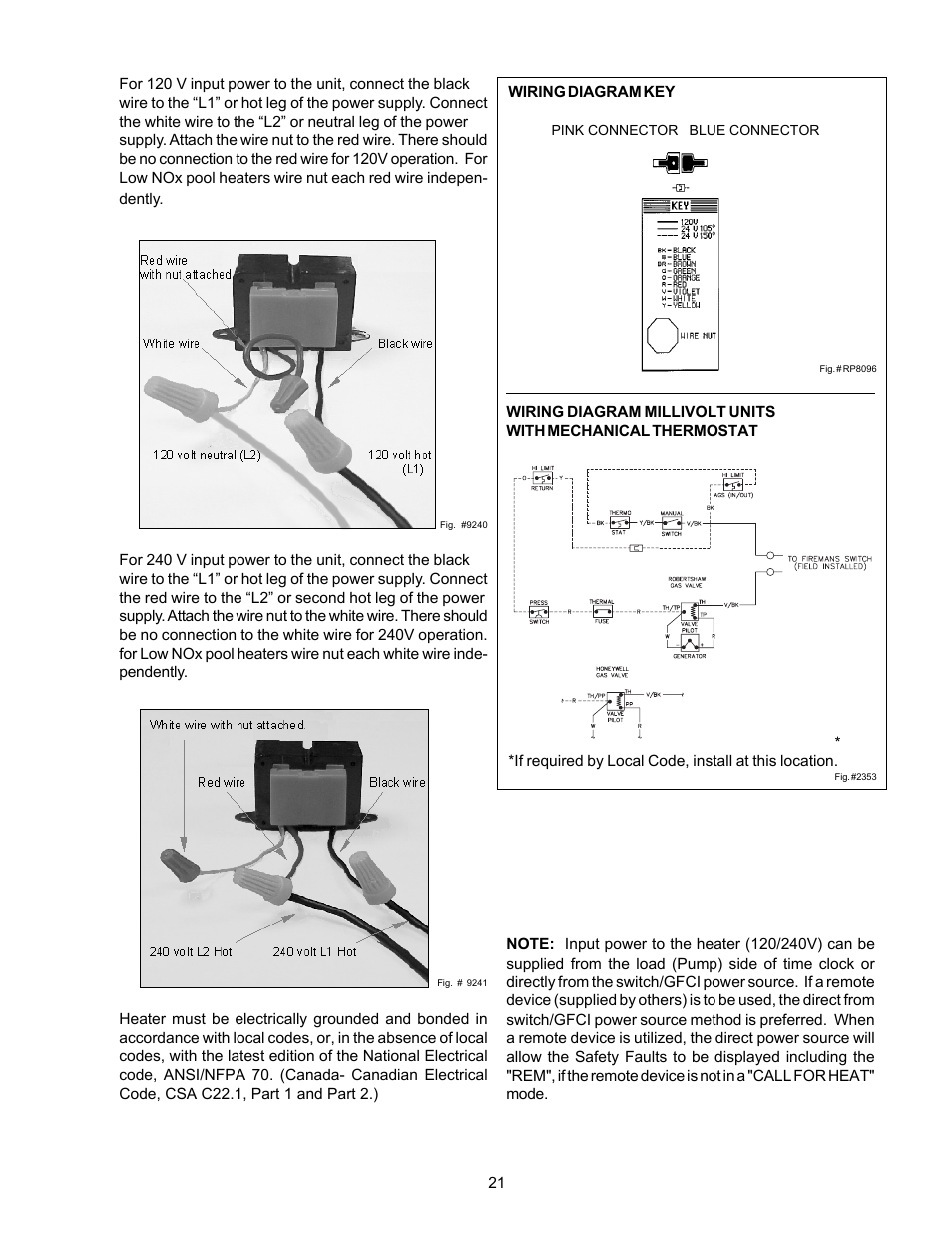 Aqua Products RP2100 User Manual | Page 21 / 43