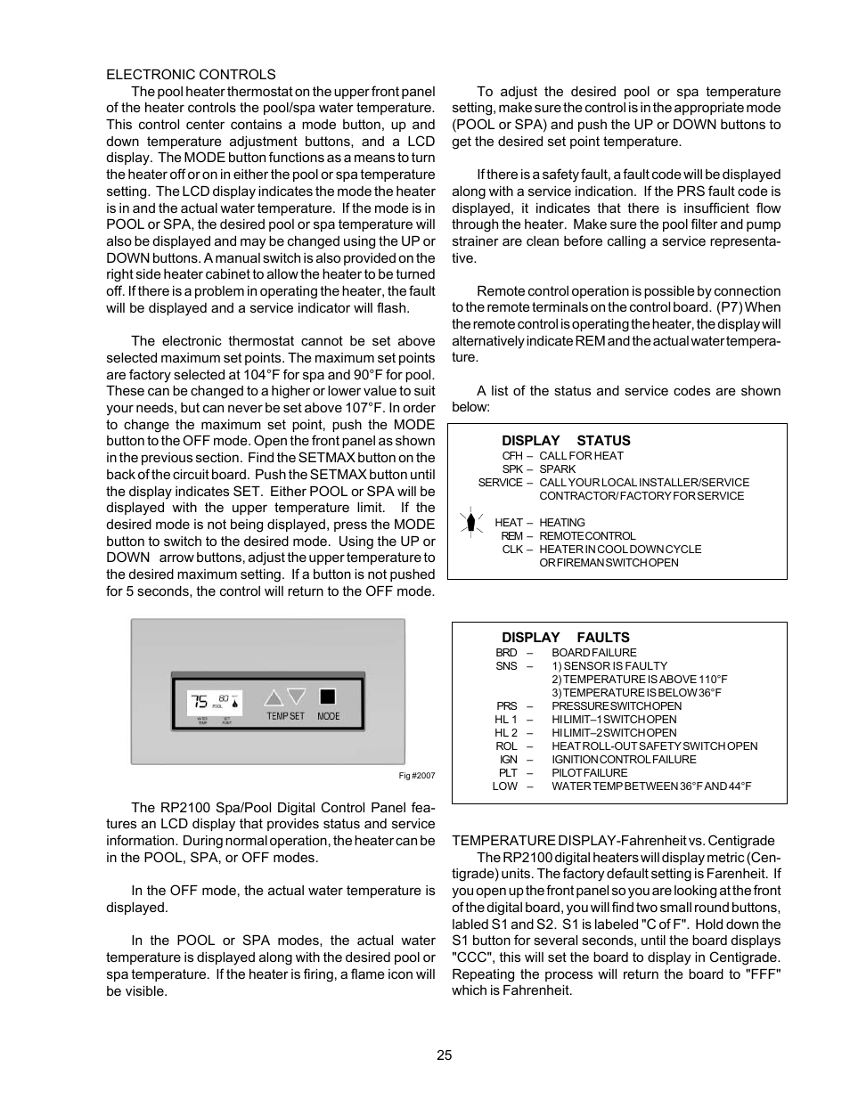 Aqua Products RP2100 User Manual | Page 25 / 43