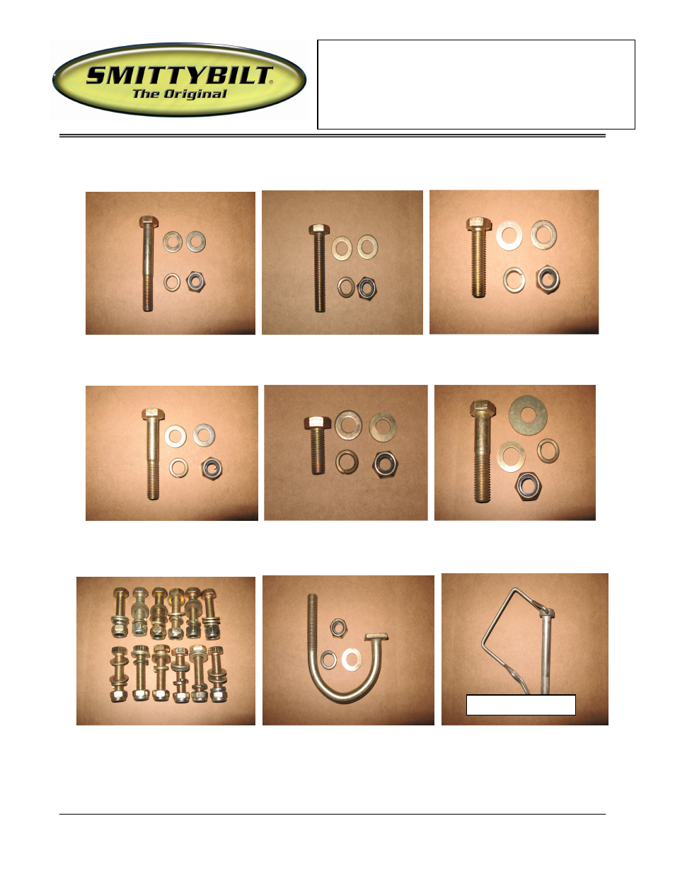 Installation instructions | Smittybilt 18604 CONTRACTORS RACK User Manual | Page 3 / 12