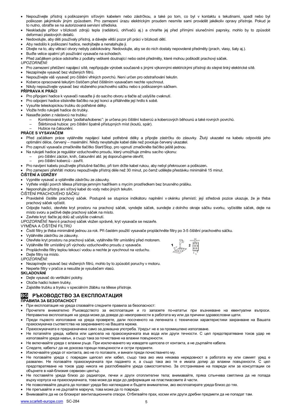 Scarlett SC-284 User Manual | Page 5 / 16