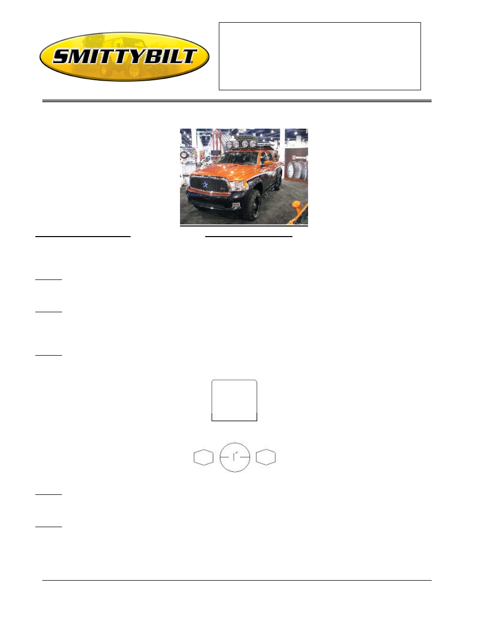 Smittybilt D0989CC Nerf-Step User Manual | 3 pages