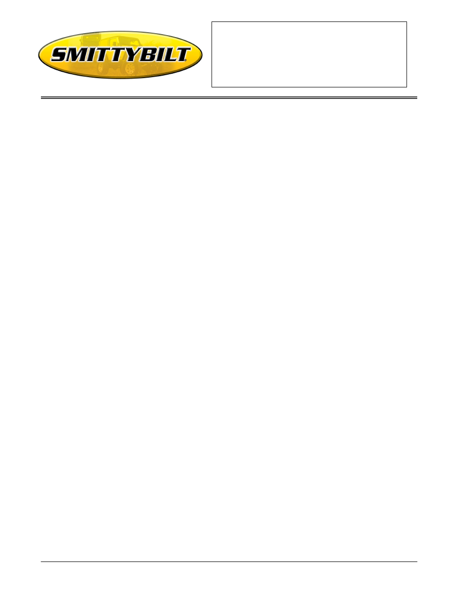 Installation instructions | Smittybilt D0989CC Nerf-Step User Manual | Page 3 / 3