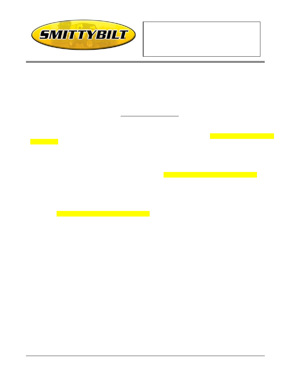 Installation instructions | Smittybilt CN012-S4B Sure Steps User Manual | Page 3 / 3