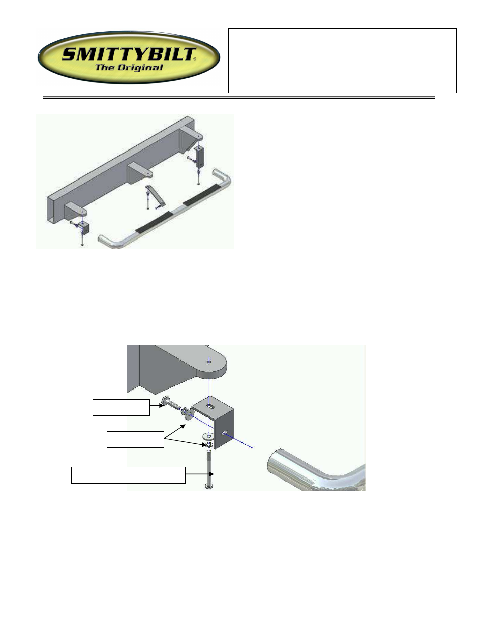 Installation instructions | Smittybilt CN1190-S4 Sure Steps User Manual | Page 2 / 3