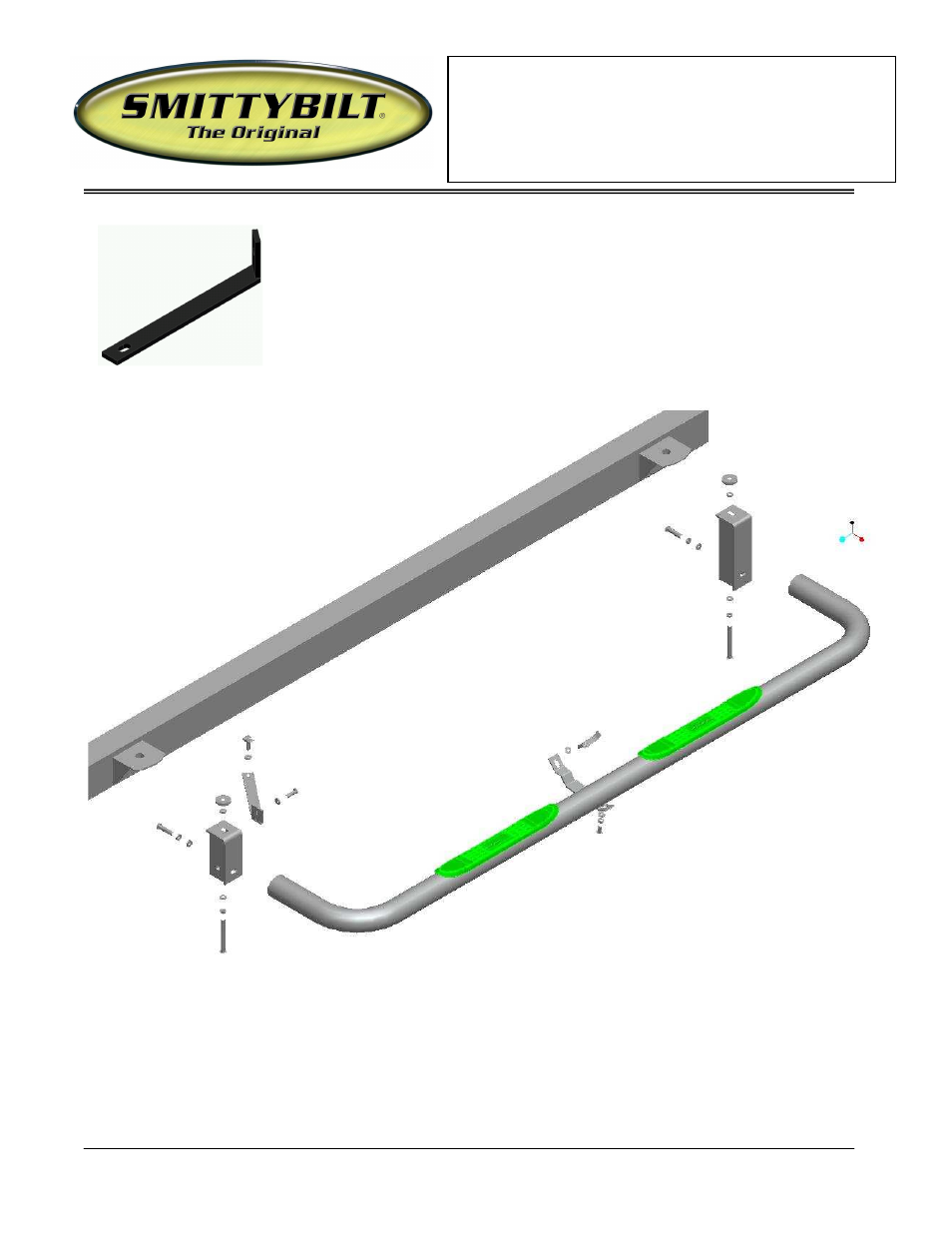 Installation instructions | Smittybilt DN250-S4 Sure Steps User Manual | Page 2 / 4