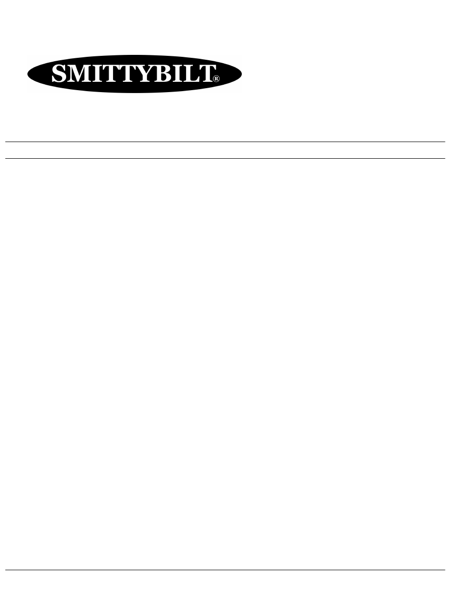 Smittybilt FN1680-S4 Sure Steps User Manual | 3 pages