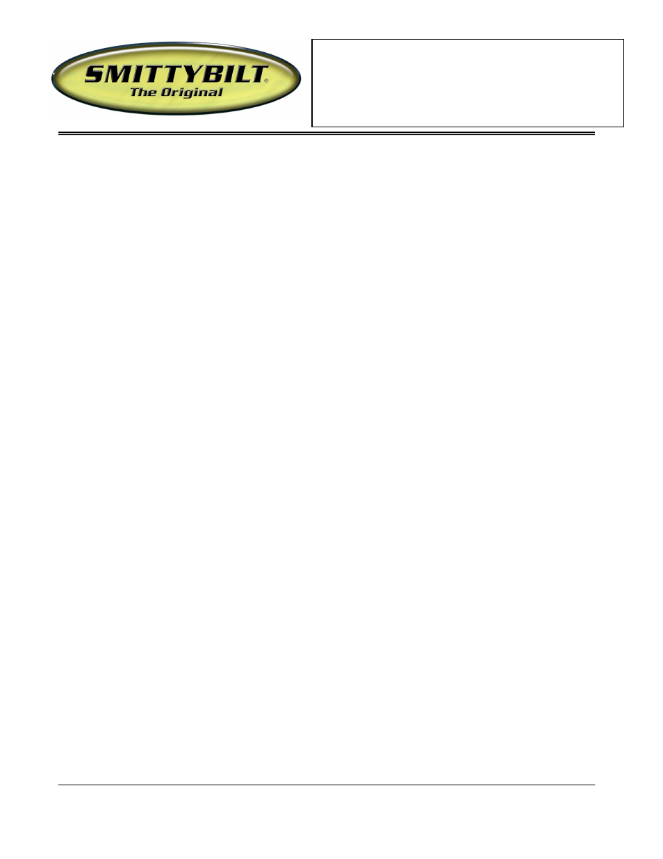 Installation instructions | Smittybilt FN1700-S4 Sure Steps User Manual | Page 3 / 3
