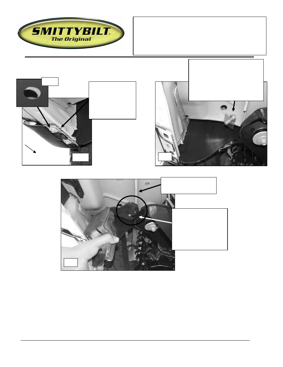 Installation instructions | Smittybilt FN1990-S4 Sure Steps User Manual | Page 3 / 6