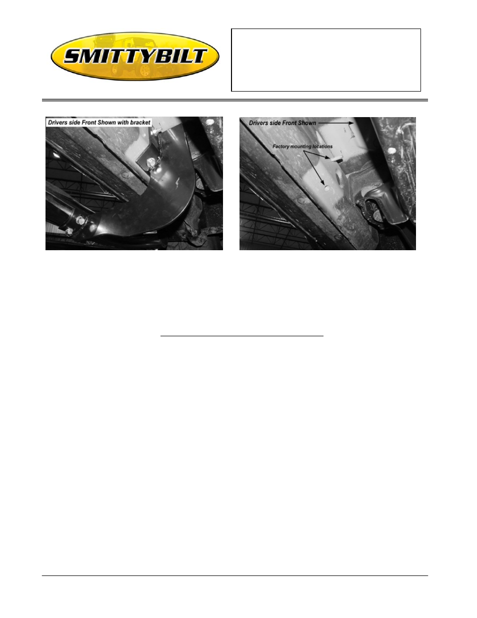 Installation instructions | Smittybilt MN1440-4S Sure Steps User Manual | Page 2 / 3