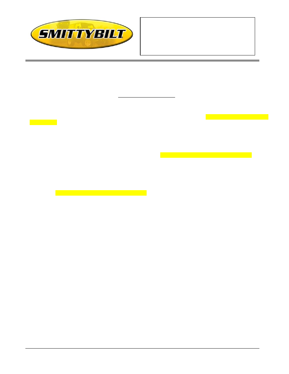 Installation instructions | Smittybilt MN1440-4S Sure Steps User Manual | Page 3 / 3