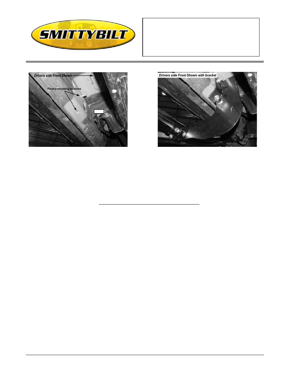 Installation instructions | Smittybilt MN1450-4S Sure Steps User Manual | Page 2 / 3