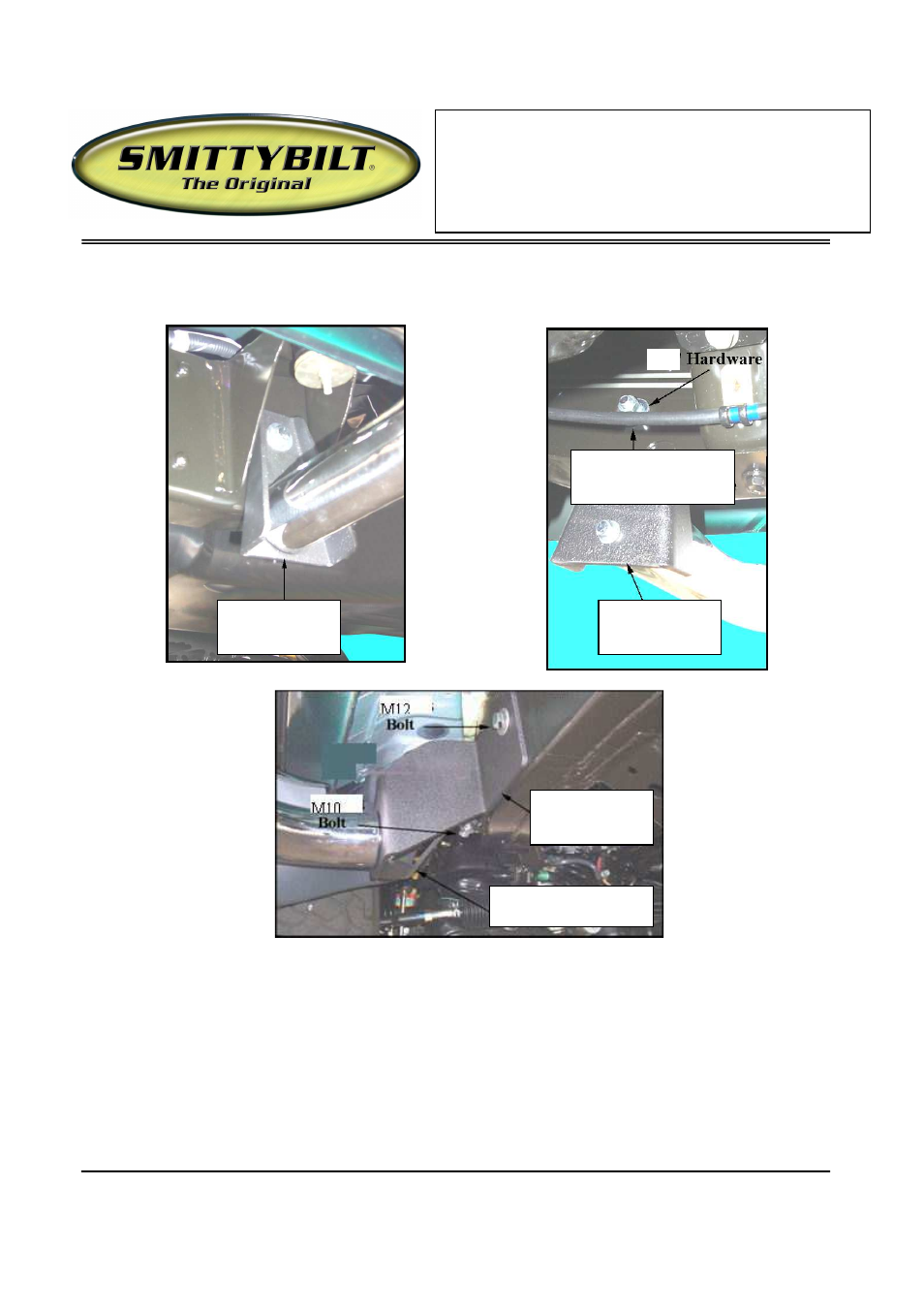 Installation instructions | Smittybilt TN1140-S4 Sure Steps User Manual | Page 3 / 4