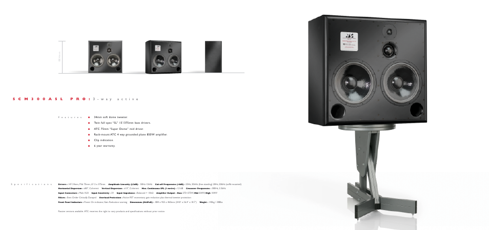 ATO SCM300ASL PRO User Manual | 1 page
