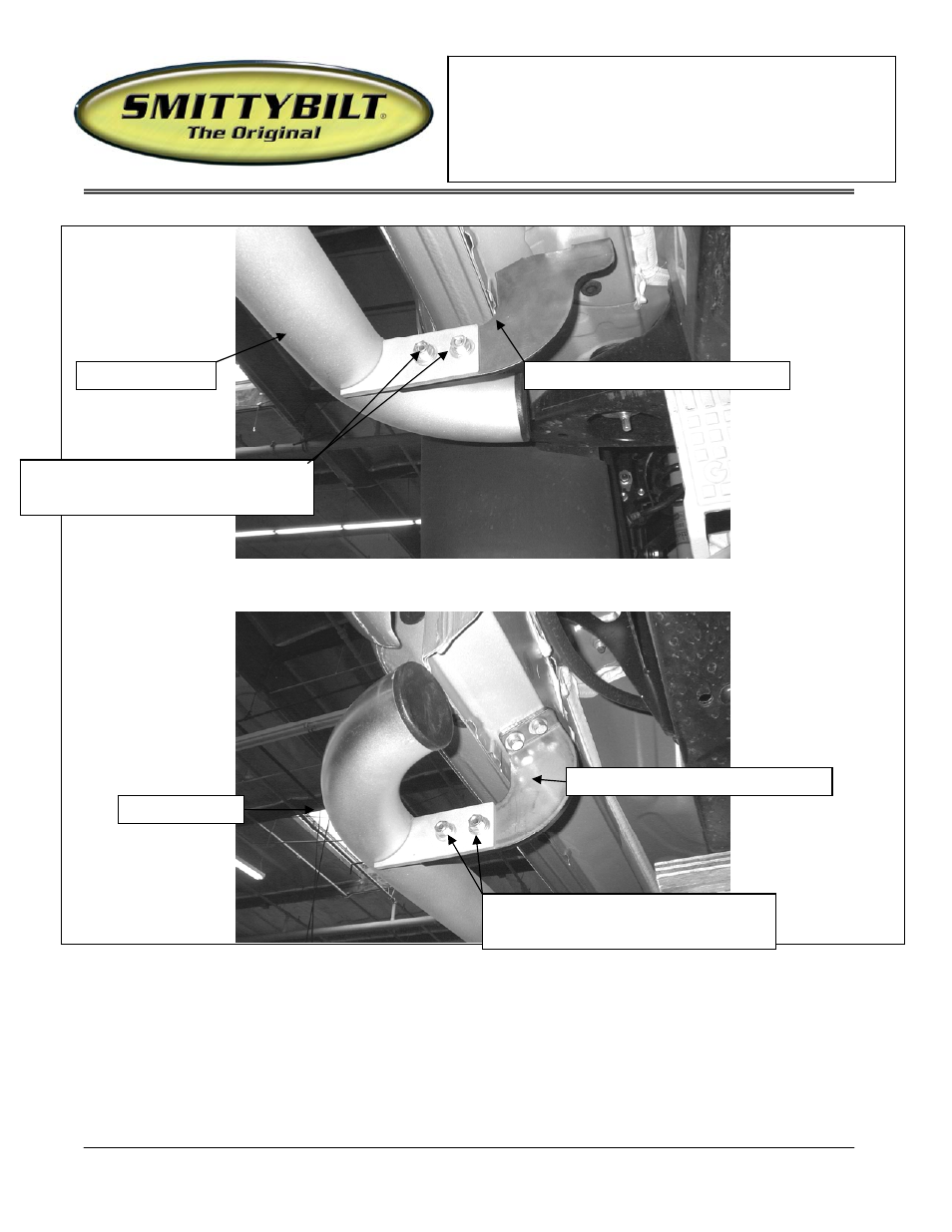 Installation instructions | Smittybilt TN1160-S4 Sure Steps User Manual | Page 4 / 5