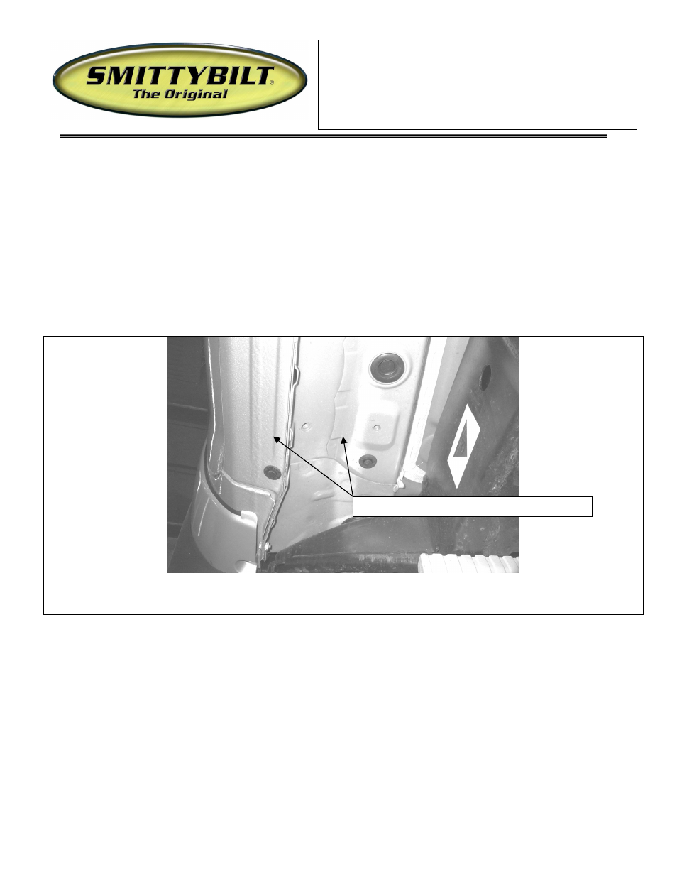 Smittybilt TN1170-S4 Sure Steps User Manual | 4 pages