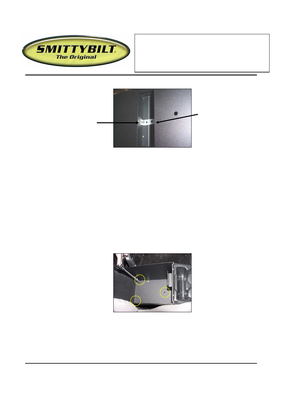 Installation instructions, Security stereo floor console | Smittybilt 318xx Security Stereo Floor Console User Manual | Page 3 / 7