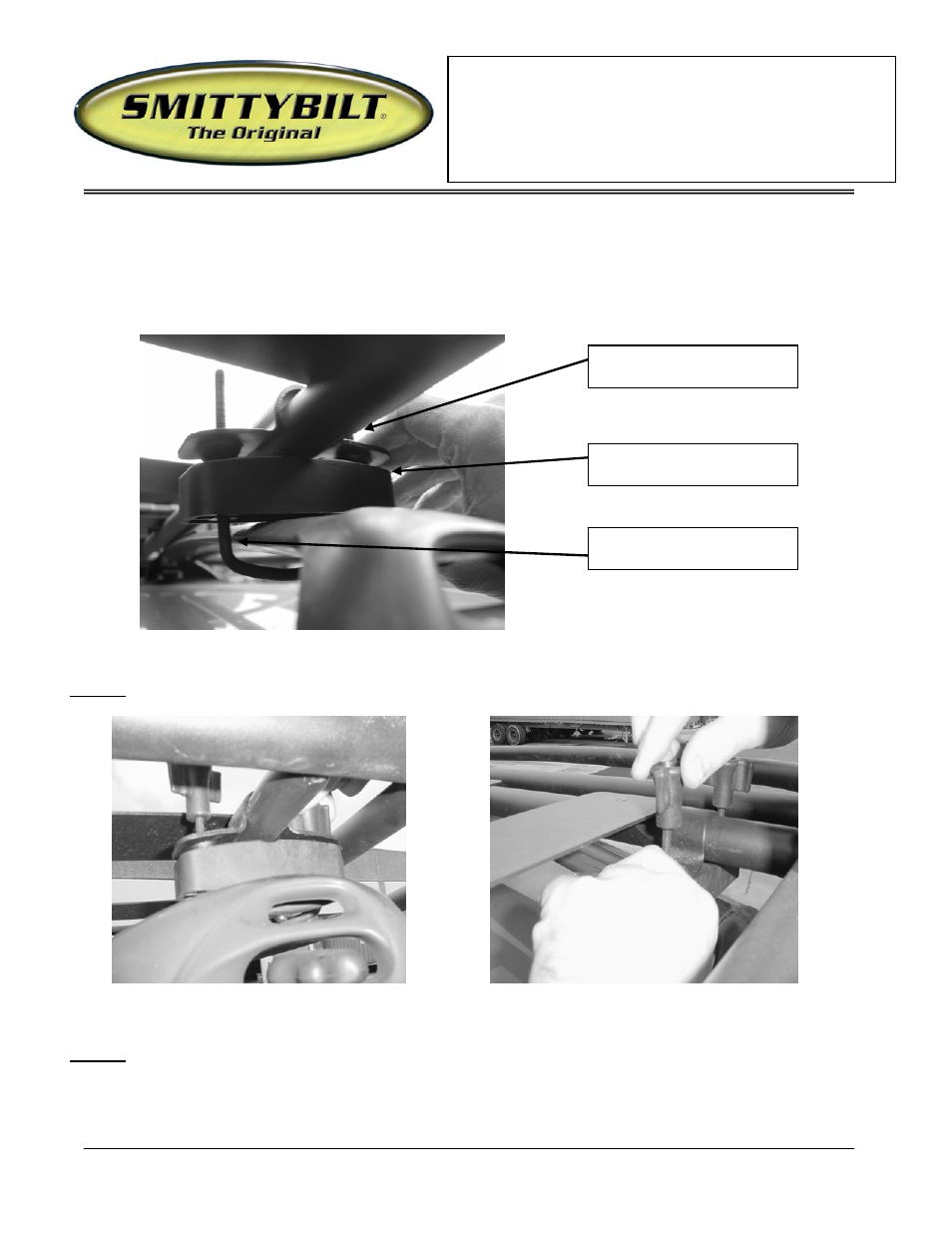 Installation instructions | Smittybilt 17185 Rugged Rack User Manual | Page 5 / 6