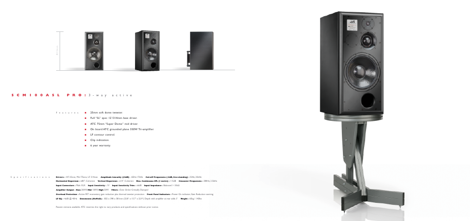 ATO SCM100ASL PRO User Manual | 1 page