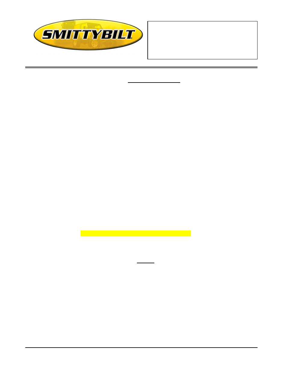 Installation instructions, 06 jeep hardtop (1-piece) | Smittybilt 519801 Hardtop (1-piece) User Manual | Page 6 / 6