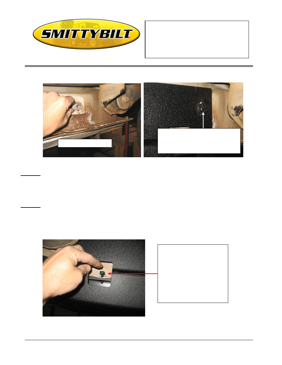 Installation instructions, 09 jeep unlimited | Smittybilt 76895 XRC Rock Sliders User Manual | Page 2 / 3