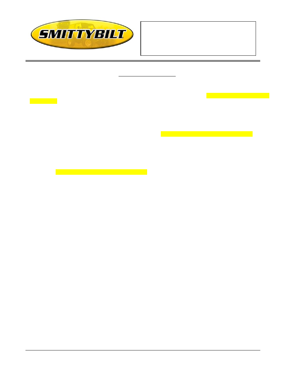 Installation instructions | Smittybilt JN420-4S Sure Steps User Manual | Page 4 / 4