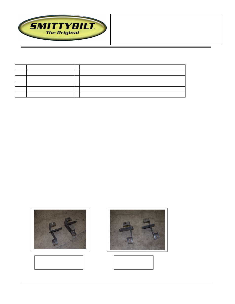 Smittybilt JN48-S2 Sure-Step User Manual | 3 pages