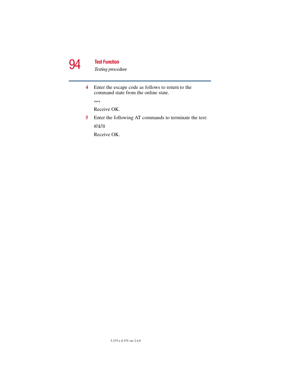 Toshiba V.92 User Manual | Page 94 / 120