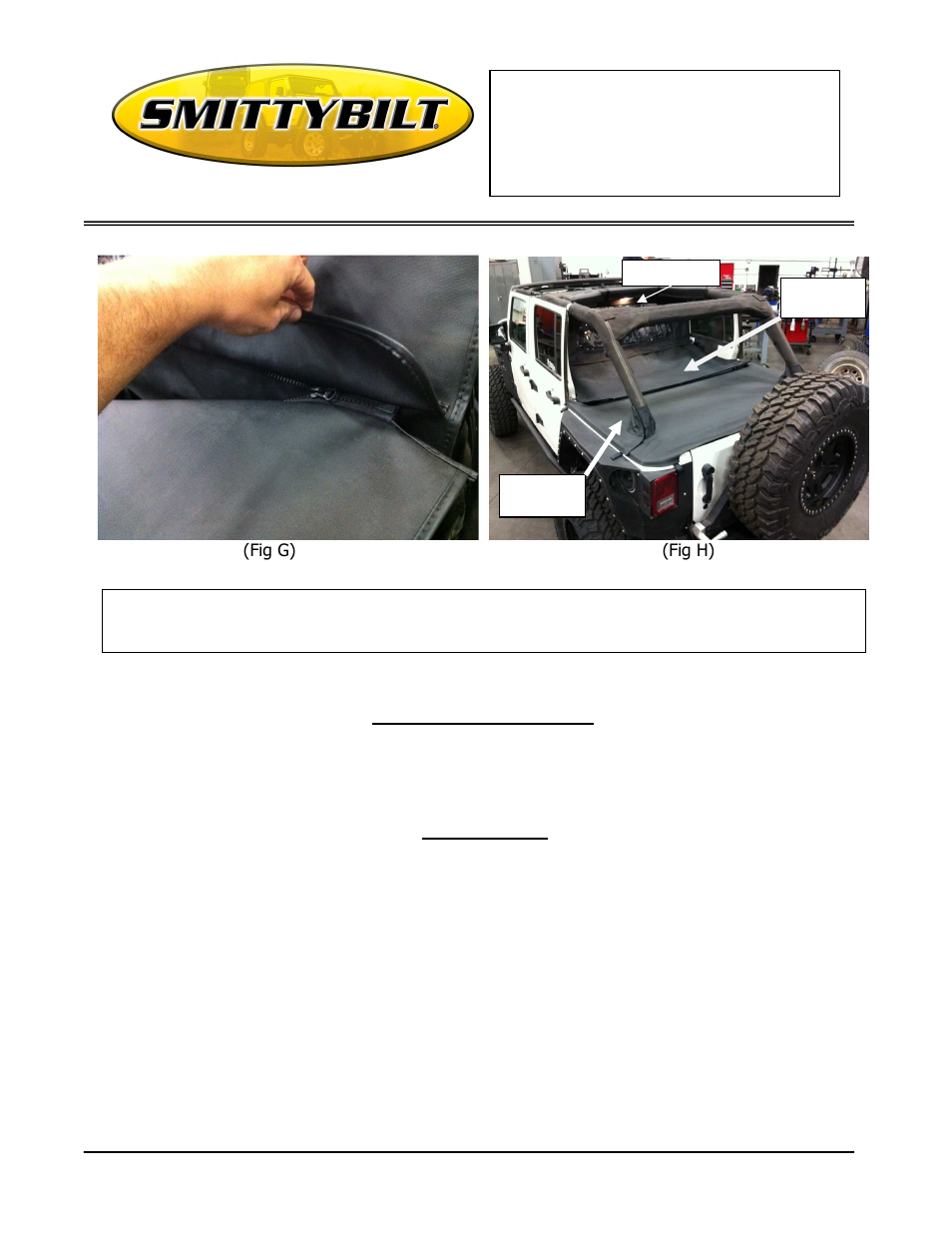 Installation instructions, Outback wind breaker | Smittybilt 903xx Outback Wind Breaker User Manual | Page 3 / 3