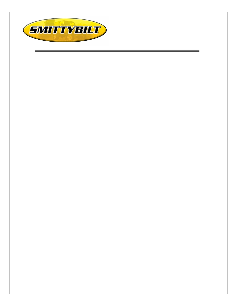 Installation instructions, Tonneau cover (#7610xx) | Smittybilt 7610xx Tonneau Cover User Manual | Page 5 / 5