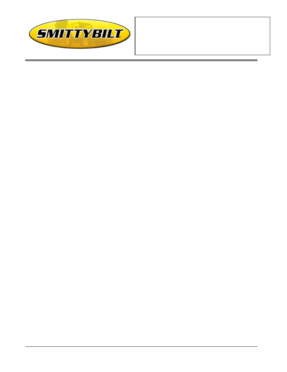 Installation instructions | Smittybilt 90501 Standard Top User Manual | Page 4 / 4