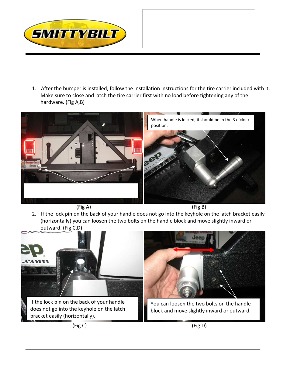 Smittybilt 76622 Rear Bumper User Manual | Page 11 / 13