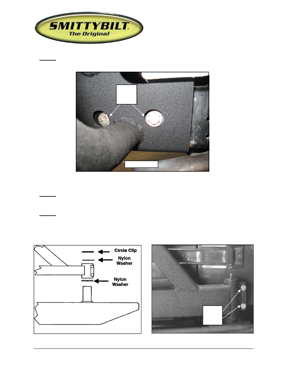 Installation instructions | Smittybilt SB76622 SRC Bumper User Manual | Page 3 / 6