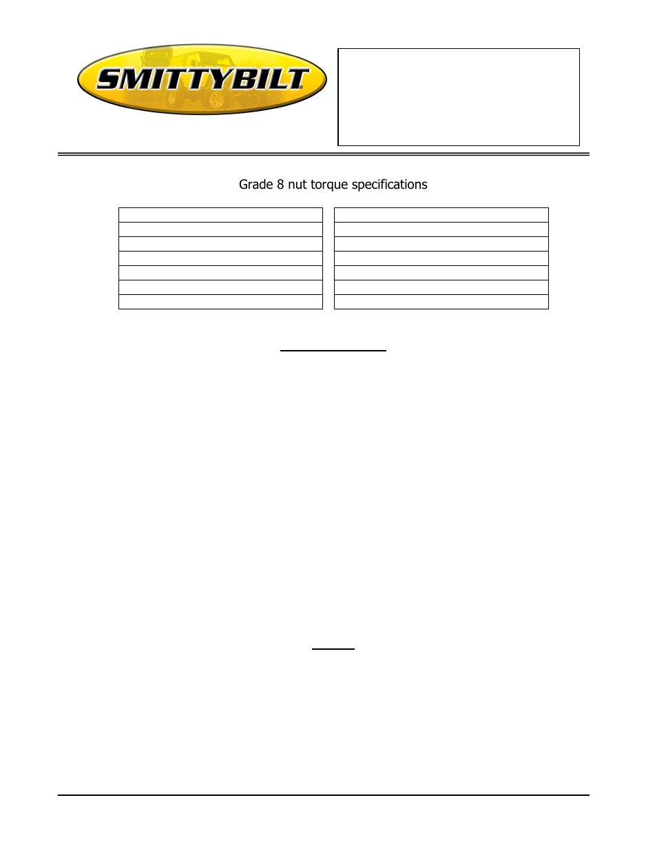 Smittybilt D8139 Gerry Can Spare tire Mount Adapter User Manual | Page 3 / 3