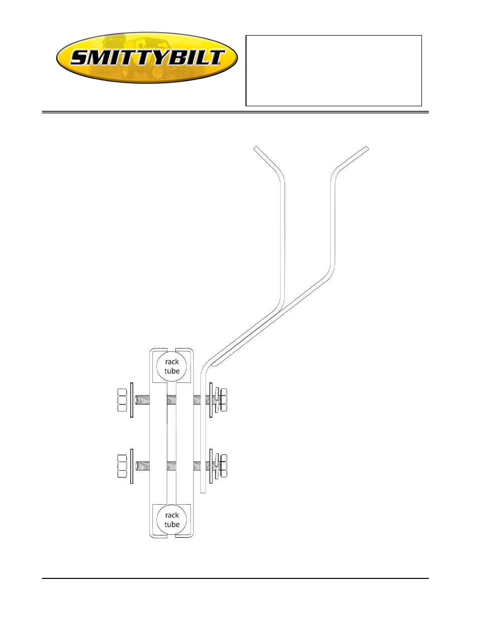 Smittybilt D8076 Jack Mount User Manual | Page 2 / 3