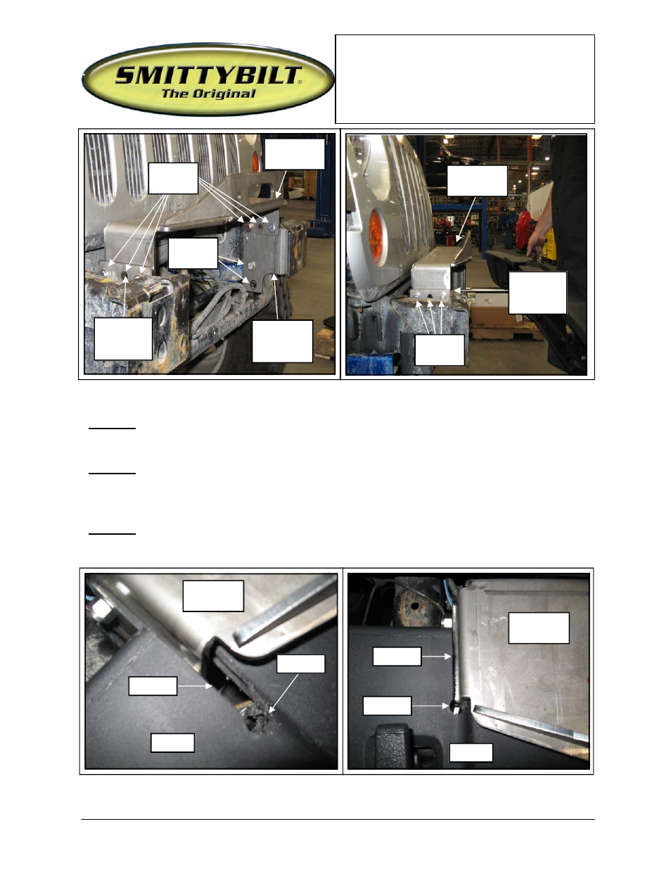 Installation instructions | Smittybilt SB2804 Winch Plate User Manual | Page 2 / 4