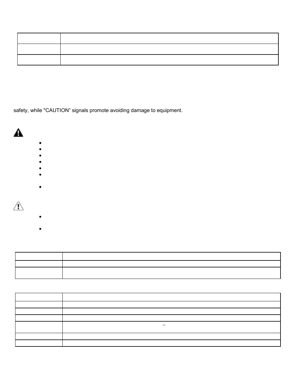 Contacting aquacal autopilot, Safety, Specifications | Standards | Aquacal 35 EN User Manual | Page 2 / 6