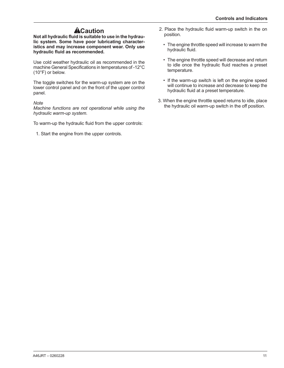 Caution | Snorkel A46JRT User Manual | Page 13 / 28