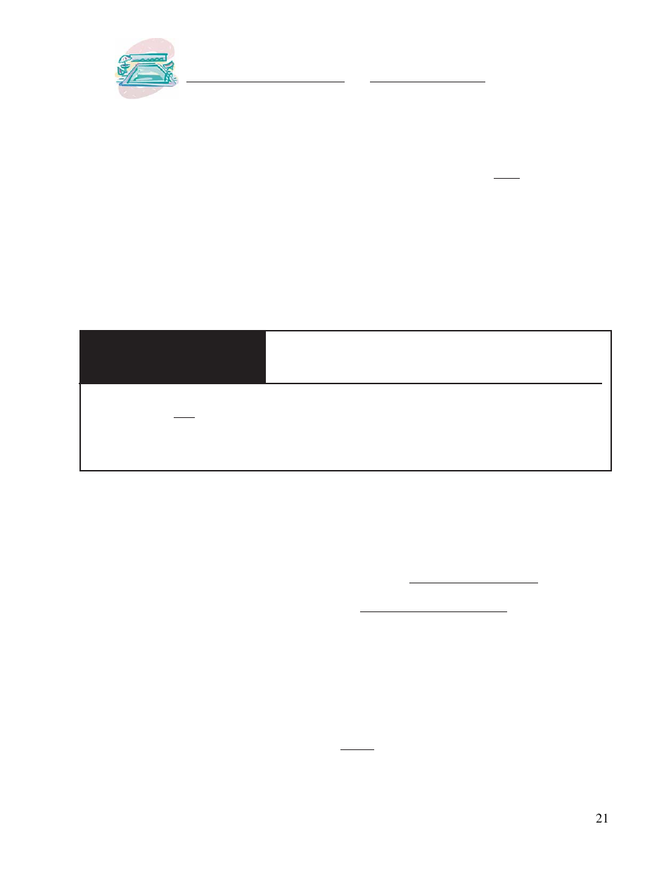Warning, Heating tips, Maintenance & operation | Aquacal 100  EN User Manual | Page 21 / 65