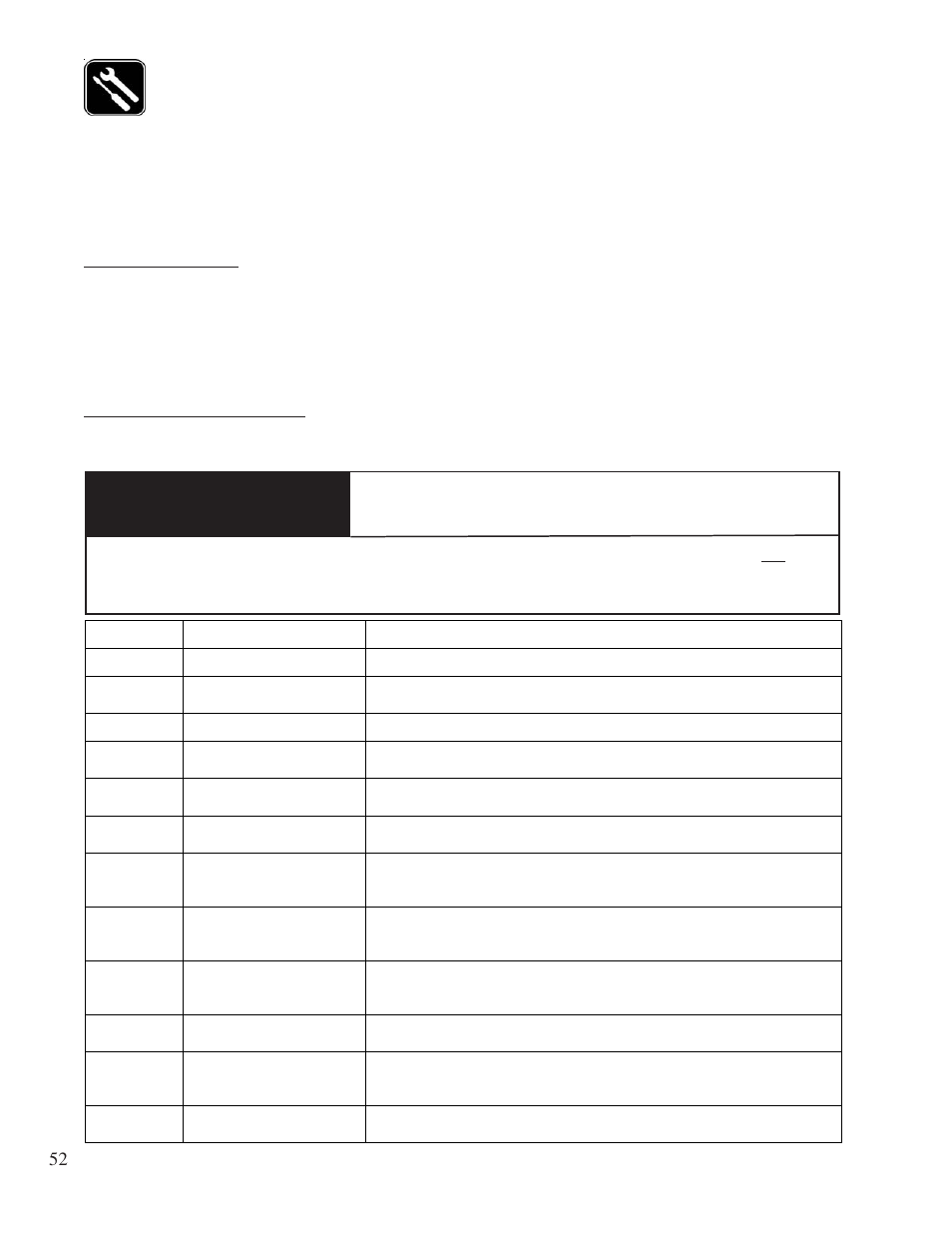 Warning, Controls configuration & adjustments, Troubleshooting using displayed codes | Aquacal 100  EN User Manual | Page 52 / 65