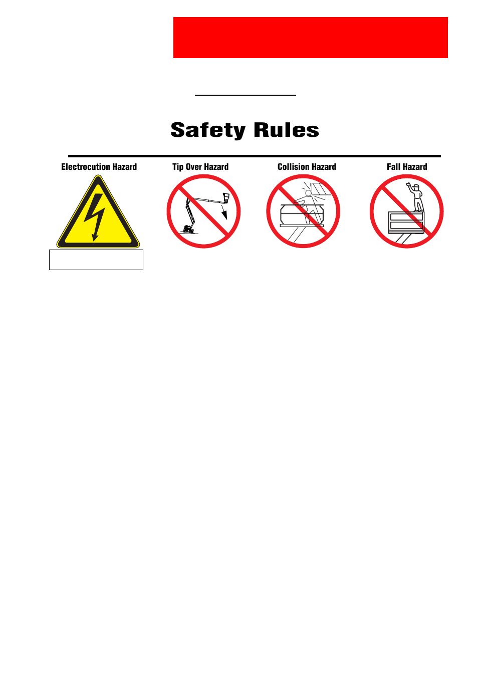 Peration, Anual, Warning | Safety rules | Snorkel AB38-sn3700-04243 User Manual | Page 5 / 20