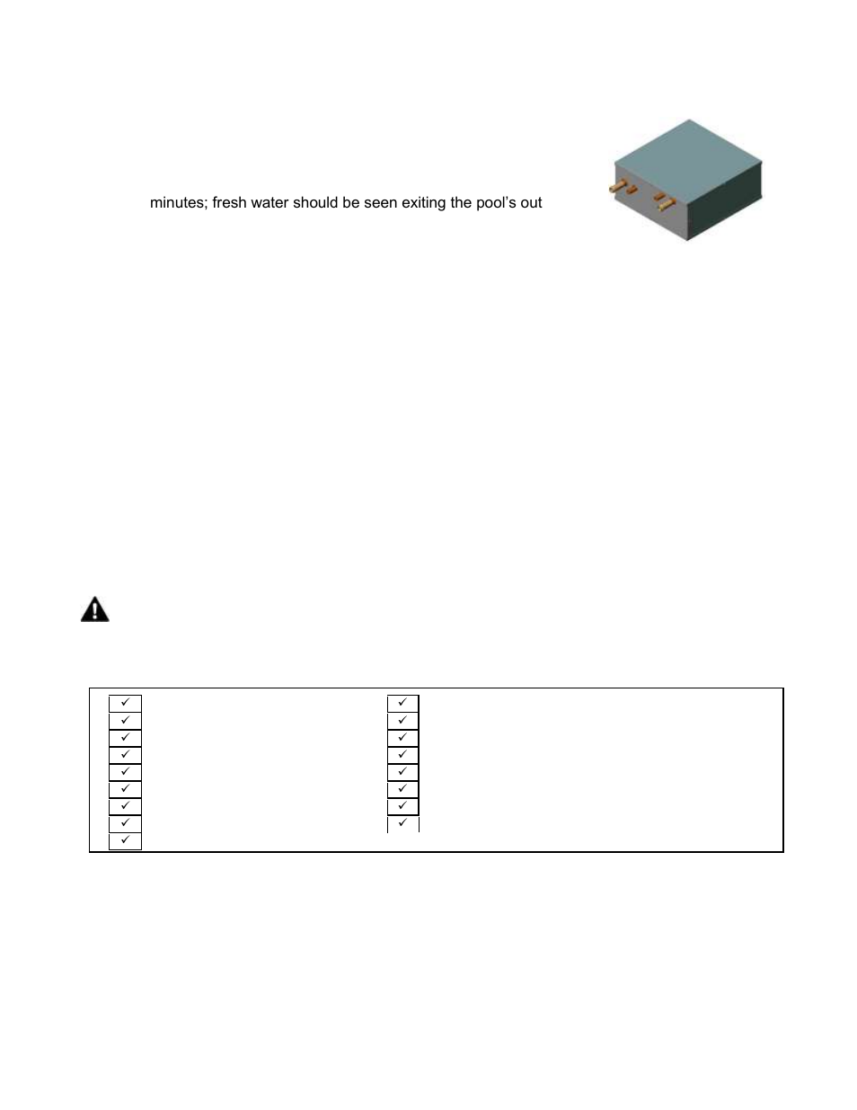 Planned maintenance, 4 planned maintenance | Aquacal LTM0266 User Manual | Page 15 / 45